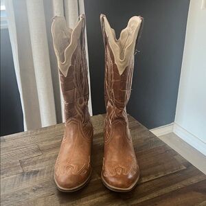 Brown Western Cowboy Boots